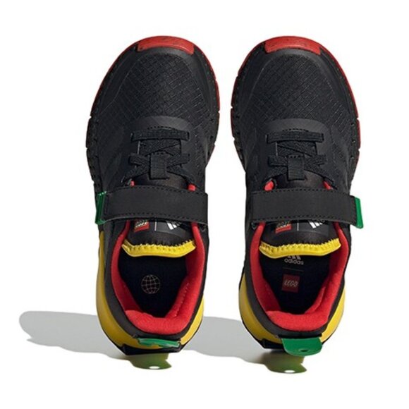 Adidas Sport DNA x LEGO Sneakers | Low Tops | 'Black Red' style | Size 3 - Picture 5 of 6